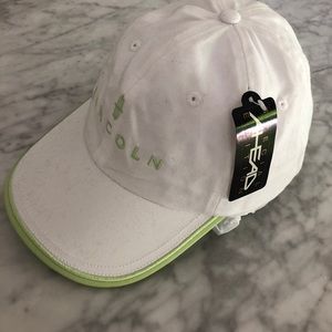 NWT! Ahead Women’s White Tennis hat, adjustable